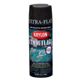 Pintura en spray 350ml Ultra Flat Black Krylon