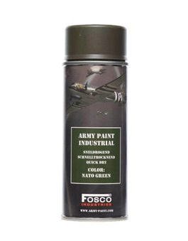 Pintura en spray 400ml Fosco - Nato Green