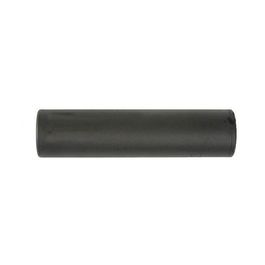 Silenciador aluminio liso 110x35mm Big dragon - Negro