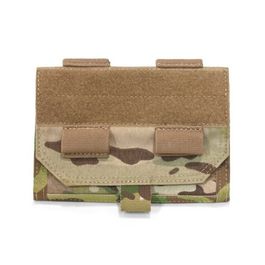 Front Opening Admin Pouch with Fold out sleeves Warrior - Multicam