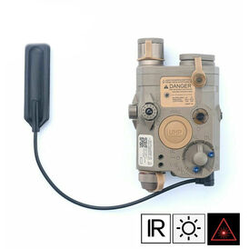 AN/PEQ 5 LA-5C UHP Linterna mas Laser rojo y Laser IR Element - Tan