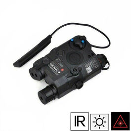 AN/PEQ 5 LA-SC UHP Linterna + Laser rojo + Laser IR Element - Negro