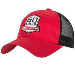 Gorra ventilada Direct Action - GO LOUD! Feed Cap - Rojo