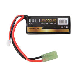 Bateria Tipo PEQ LiPo 7.4v 1000mah 25c DragonPro