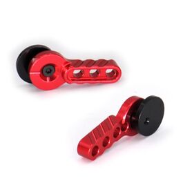 Selector de tiro CNC para M4 Raccoon - Rojo