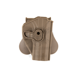 Pistolera Rigida para USP/USP Compact Amomax - Dark Earth