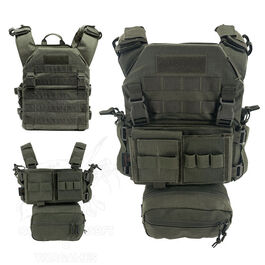 PACK Conquer Chaleco MPC MK2 y Mini Chest Rig MK2 - Ranger Green