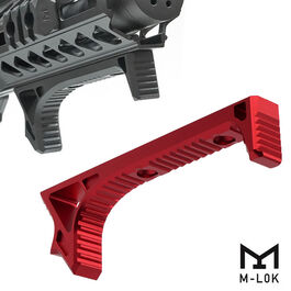 Grip angular de aluminio para M-LOK M-Etal - Rojo