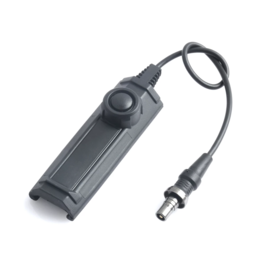 Switch Remoto dual para linterna tactica tipo SF WADSN - Negro