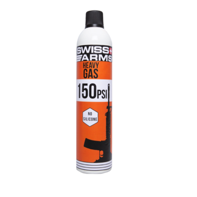 Heavy Green Gas 150PSI Sin Silicona 600ml Swiss Arms - Naranja