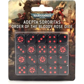 Adepta Sororitas Order of The Bloddy Rose: Dice Set