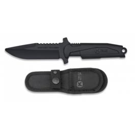 Cuchillo de entrenamiento flexible K25 - Negro