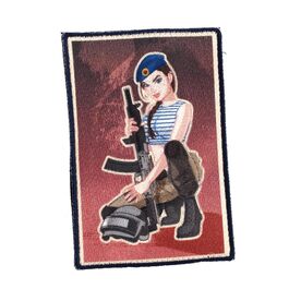 Parche PVC Pinup Girl Russian Spetnaz - Airsoftology