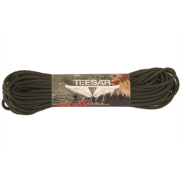 Paracord 3mm 15 metros Mil-Tec - Negro