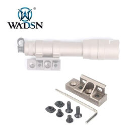 Montura M-LOK & Keymod para linterna M300/M600 WADSN - Dark Earth