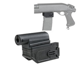 Adaptador de cargadores de M4 para escopeta M870 Battleaxe