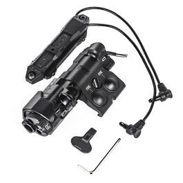 MAWL-C1 Metal CNC Upgraded Version con Switch remoto Dual Luz Blanca/IR y Laser Rojo/IR 