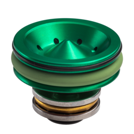 CNC ERGAL Double O-Ring Ball Bearing AEG Piston Head Pressure Deviation - FPS Softair