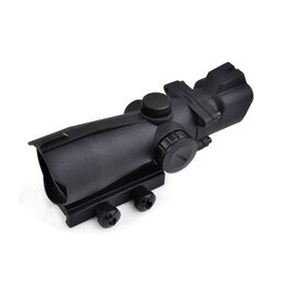 Red dot tipo Condor 2x42 punto Rojo y Verde Magnificacion x2 AIMO - Negro