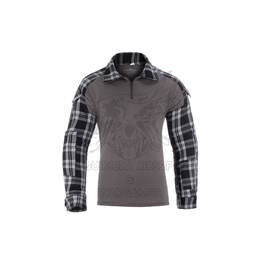 Flannel Combat Shirt Invader Gear - Negro - XXL