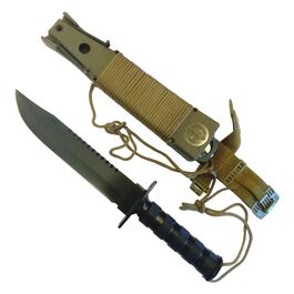 Daga Tactica Cuchillo Rambo Vi Vaina Caja Master Cutlery