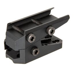 Montura ajustable para Red dot tipo T1, T2, MRO, RMR etc... - Negro
