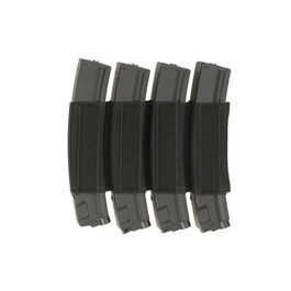 Inserto Cuadruple para Cargadores SMG-MP5 8Fields - Negro