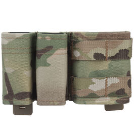 Triple Mag Pouch Tipo KYWI 5.56 y 9mm con inserto de Polimero 