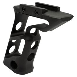 Grip vertical CNC Long Angle Para Rail M-Etal - Negro