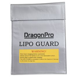 Lipo Guard Funda seguridad para Baterias 18 x 23 cm. Dragonpro - Plata
