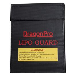 Lipo Guard Funda seguridad para Baterias 18 x 23 cm. Dragonpro - Negro
