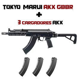 PACK AKX GBBR y 3 Cargadores AKX - Tokyo Marui