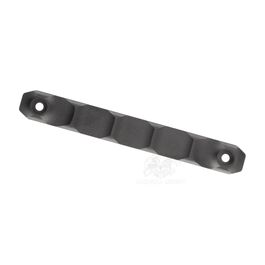 Panel Largo Tipo D Cubre rail Alumino CNC para M-Lock & Keymod M-Etal - Negro