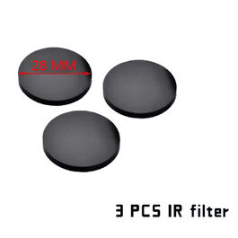Lentes (Set 3) para Protector de Linterna 28mm WADSN 