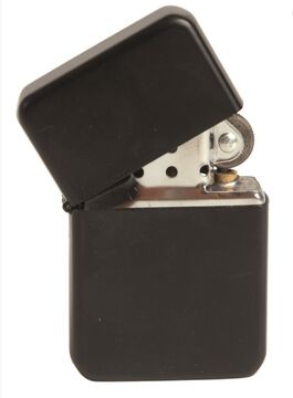 Mechero US tipo Zippo Mil-Tec - Negro