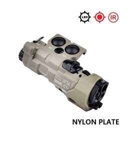 MAWL-C1 Gen3 Polymer Version Luz Blanca/IR y Laser Rojo/IR - WADSN - Negro