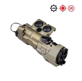 MAWL-C1 Gen3 Aluminium Version Luz Blanca/IR y Laser Rojo/IR - WADSN - Negro