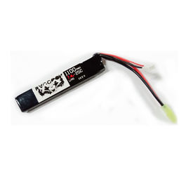 Bateria Lipo 7,4V 1100MAH 25C tubo Raccoon
