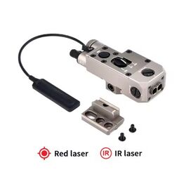 Designador CQBL Laser Rojo y Laser IR - WADSN 