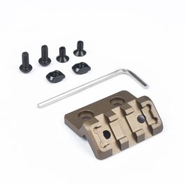 Montura de Rail Offset para linterna M600 para Mlok y Keymod - WADSN 