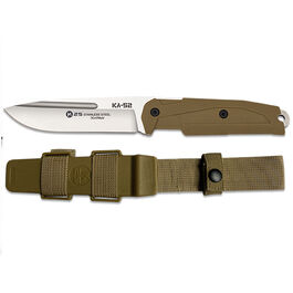 Cuchillo KA-52 H17,5cm. con funda K25 - Coyote