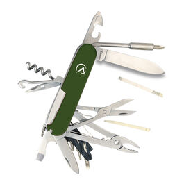 Navaja Táctica Multiusos con 20 Funciones Albainox - Verde