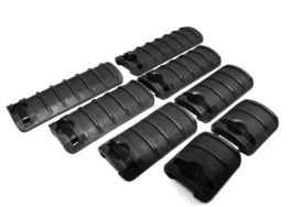 Cubre railes estilo KAC 8 piezas Big Dragon - Negro