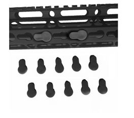 Protector para guardamanos Keymod 10unds - Negro