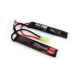 Bateria Lipo 7.4v 1100Mah 25C/50C Doble Stick VLC