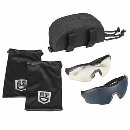 Kit Gafas MY6 Balisticas Pack 2 Transparente y Oscura  - Bolle
