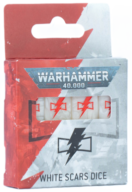 Dice Set - White Scars - Space marines