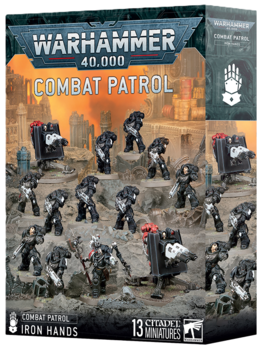 Combat Patrol - Patrulla - Iron Hands - Space marines