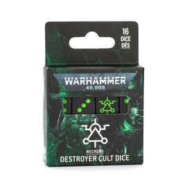 Destroyer Cult Dice Set - Necrons