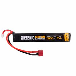 Bateria Lipo 7.4v 1300Mah 25C/50C Stick Pro  - TDEAN - Arsenic